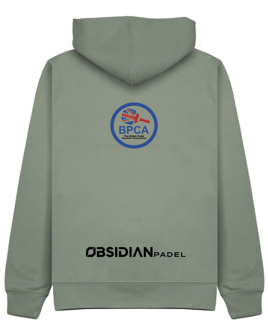 BPCA Club Hoodie by Obsidian Padel in Sage
