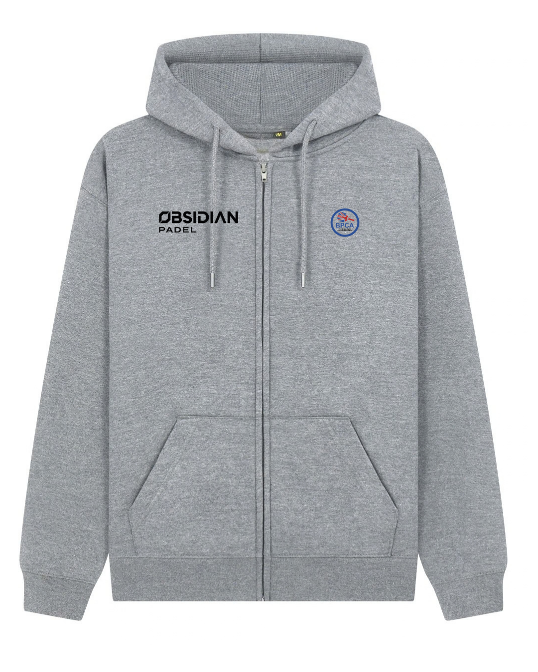BPCA Club Zip Hoodie by Obsidian Padel