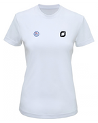 BPCA Women's Court Performance Tee by Obsidian Padel in White