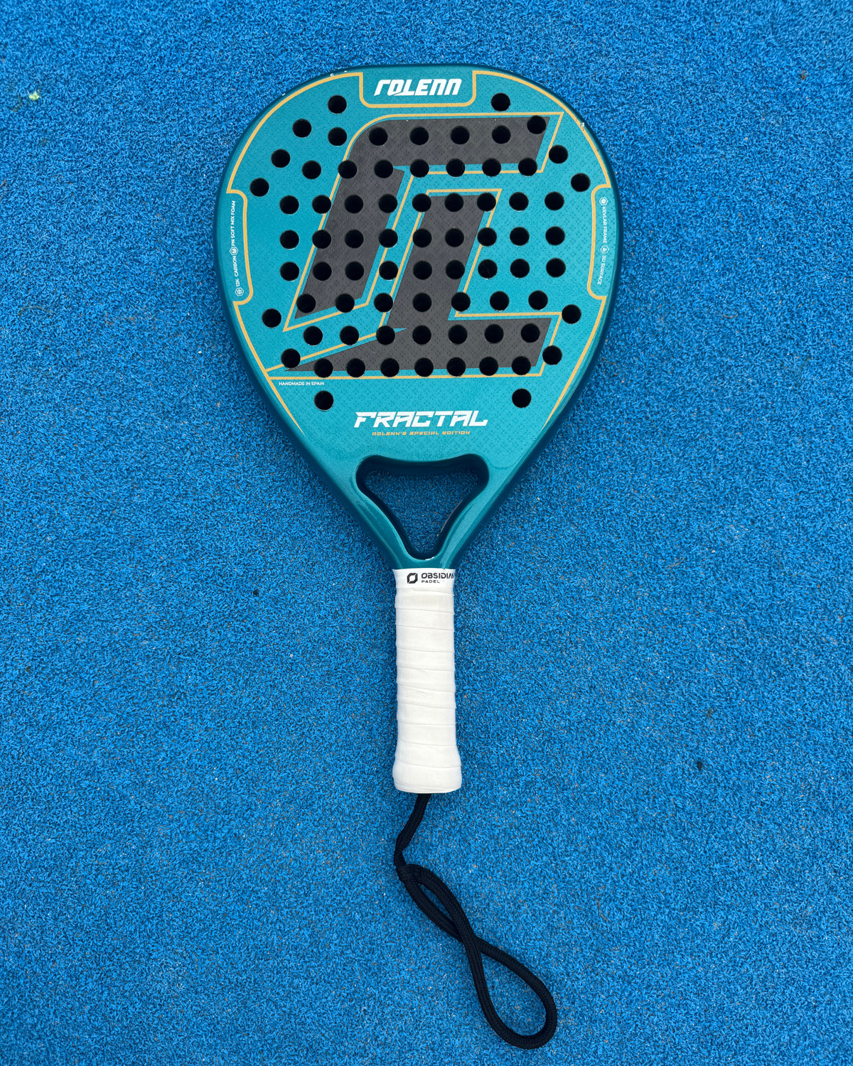 Rolenn Fractal Velocity Padel Racket | Handmade in Spain