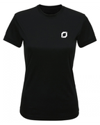 BPCA Women's Court Performance Tee by Obsidian Padel in Black