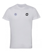 BPCA Court Performance Tee by Obsidian Padel in White