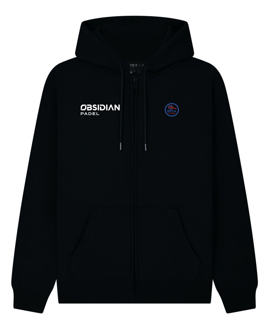 BPCA Club Zip Hoodie by Obsidian Padel