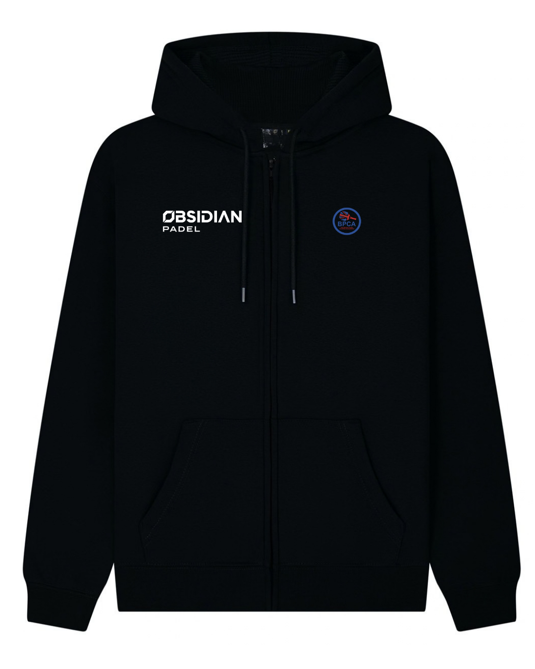 BPCA Club Zip Hoodie by Obsidian Padel