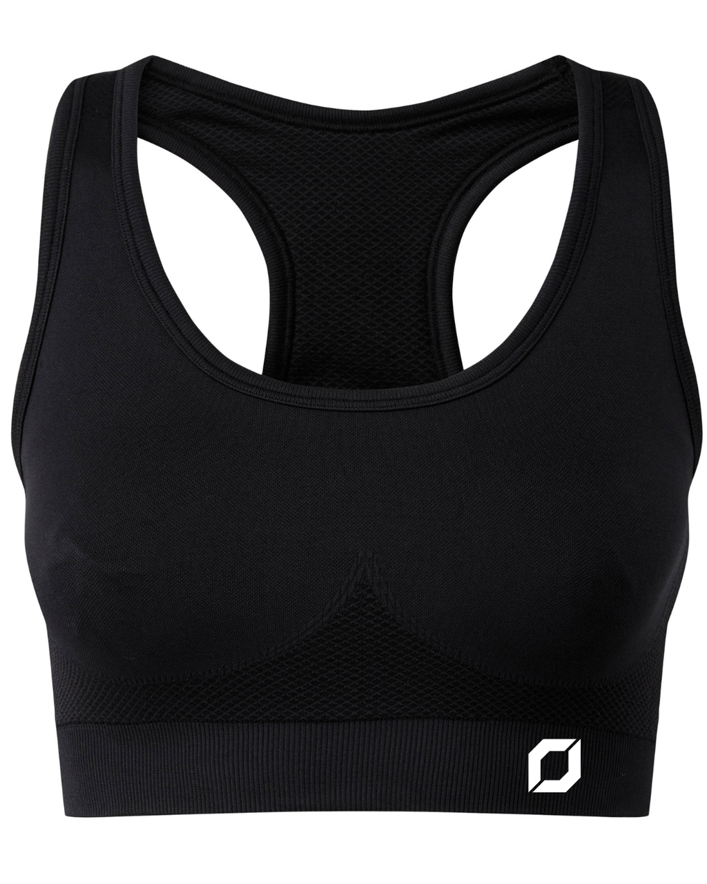 Obsidian Sculpt Sports Bra in Black