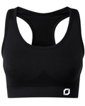 Obsidian Sculpt Sports Bra in Black