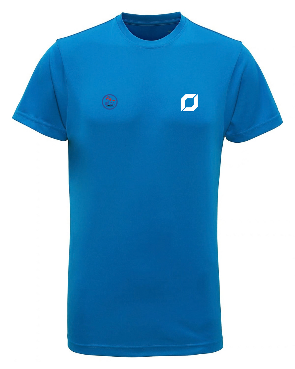 BPCA Court Performance Tee by Obsidian Padel in Sapphire