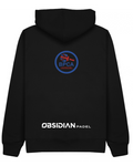 BPCA Club Zip Hoodie by Obsidian Padel in Black
