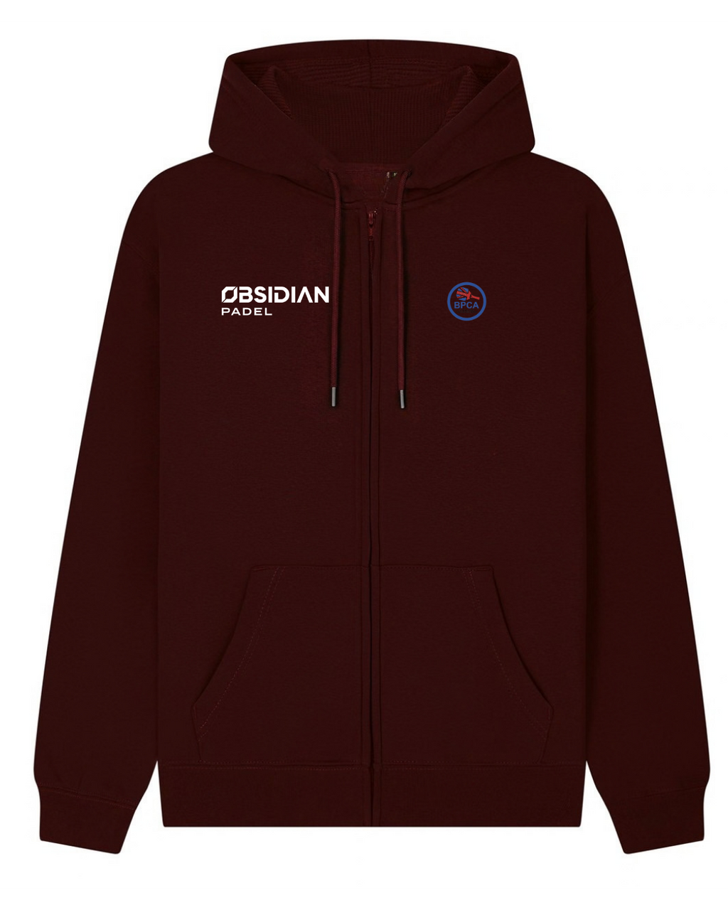 BPCA Club Zip Hoodie by Obsidian Padel