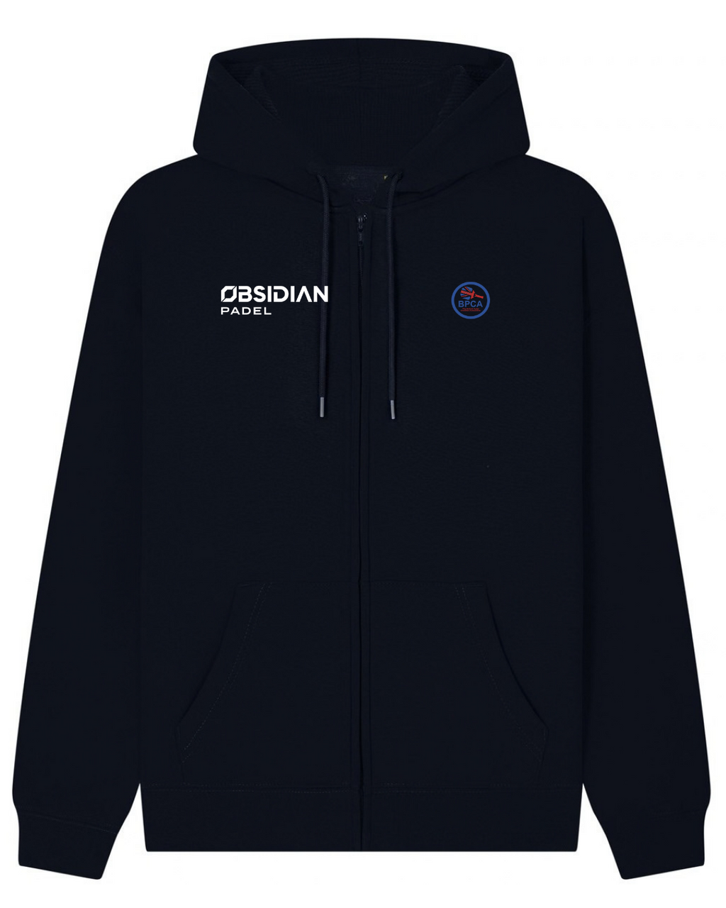 BPCA Club Zip Hoodie by Obsidian Padel