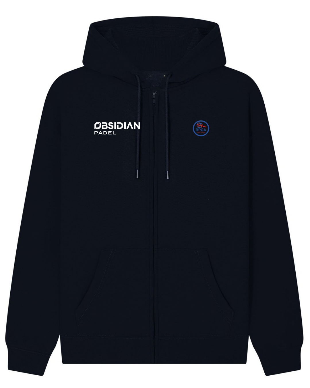 BPCA Club Zip Hoodie by Obsidian Padel