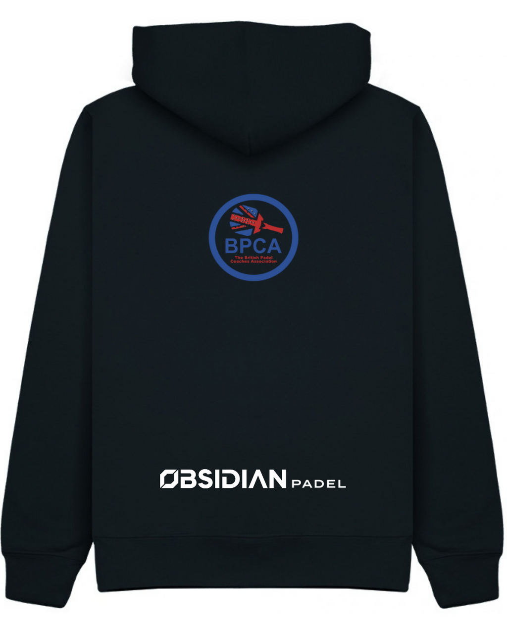 BPCA Club Zip Hoodie by Obsidian Padel in Navy