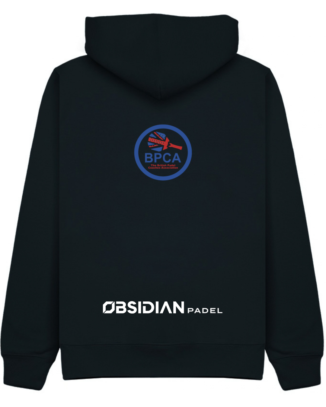 BPCA Club Zip Hoodie by Obsidian Padel in Navy