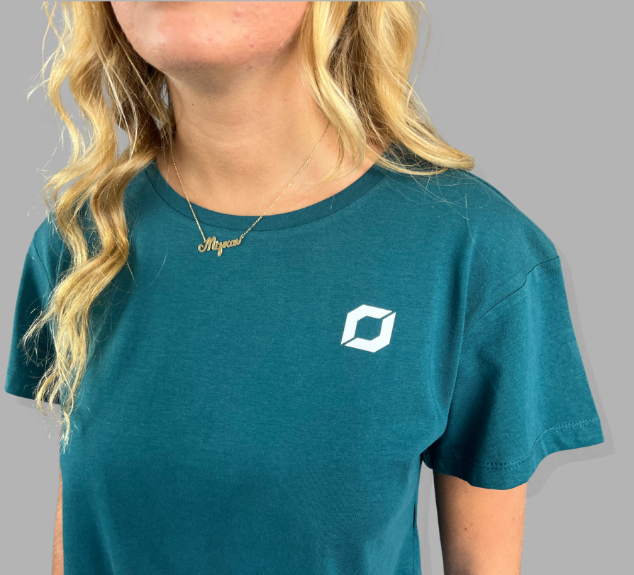 Obsidian Women’s Cropped Training Tee