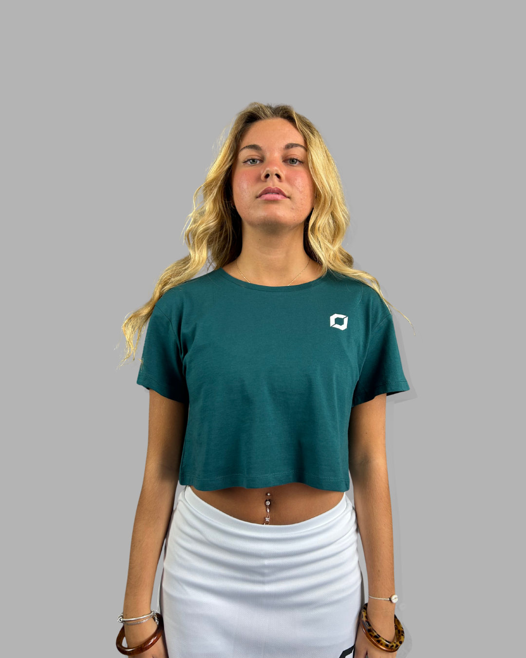 Obsidian Women’s Cropped Training Tee