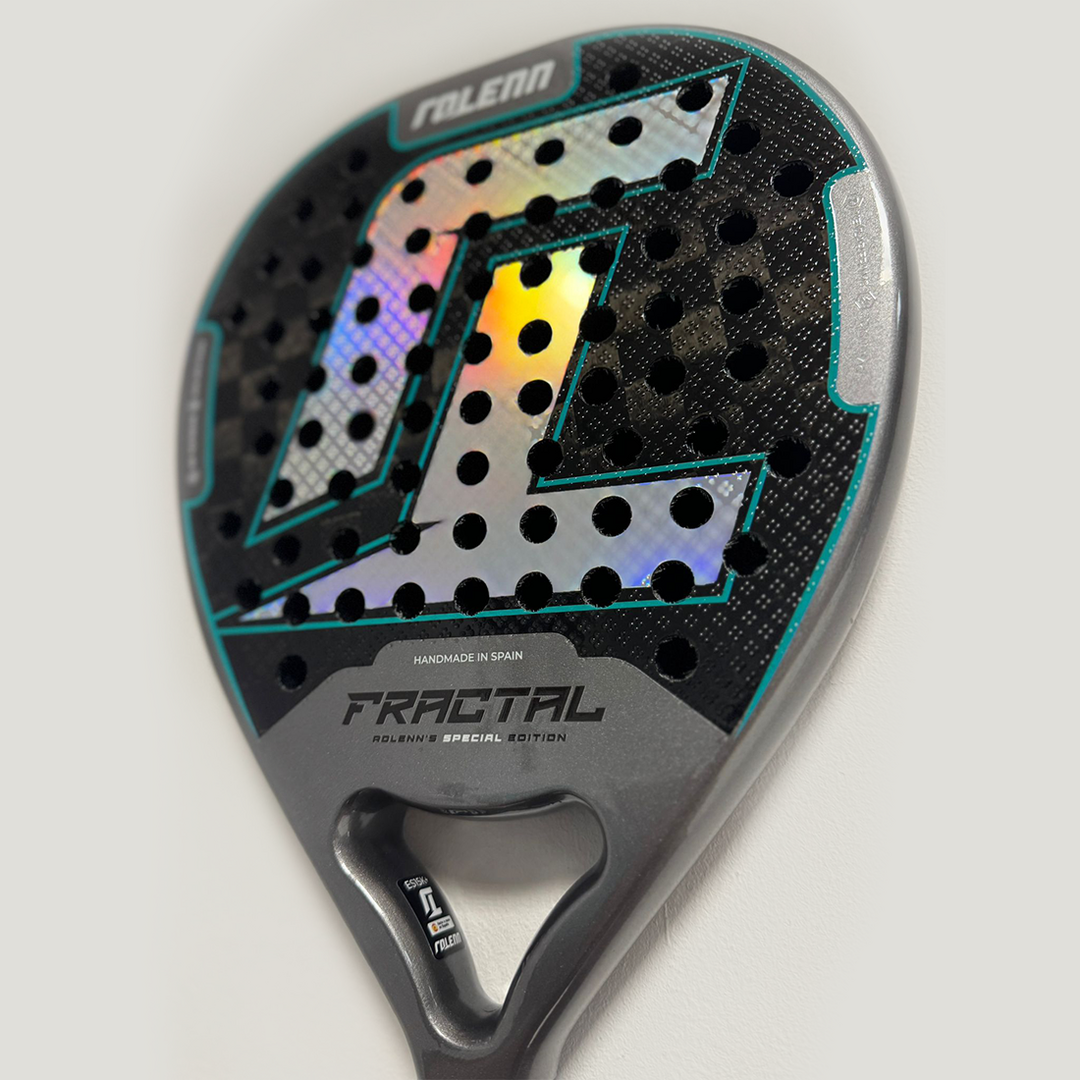 Rolenn Fractal Balance padel racket, right side profile
