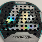 Rolenn Fractal Balance padel racket, left side profile