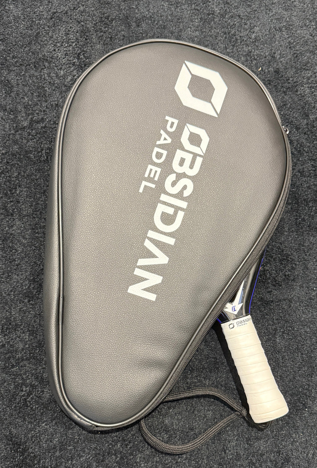 Obsidian racket sleeve
