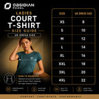 Obsidian Woman's Court Tee