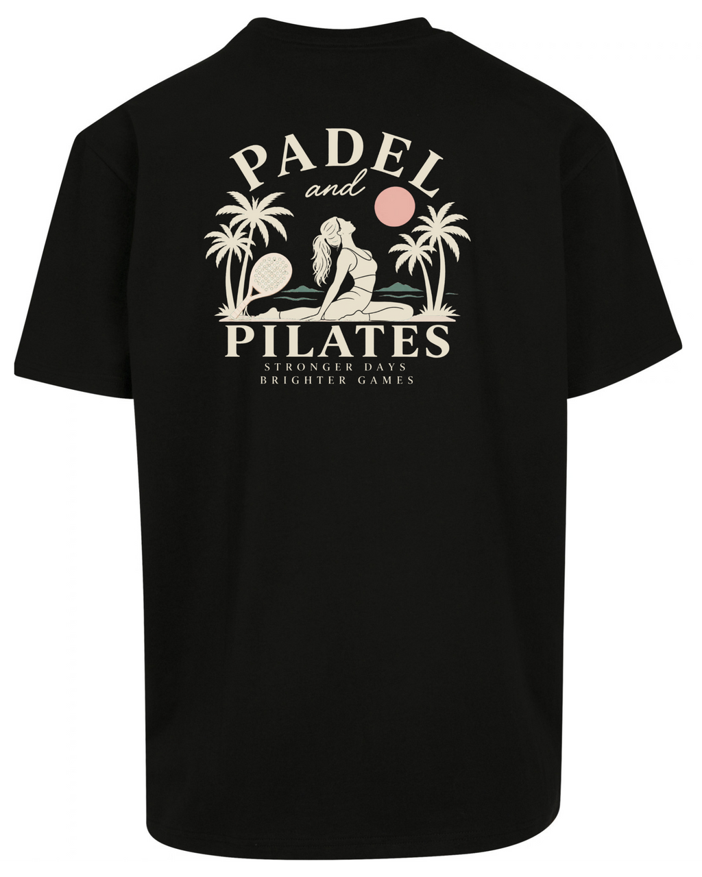 Padel & Pilates Oversized Tee