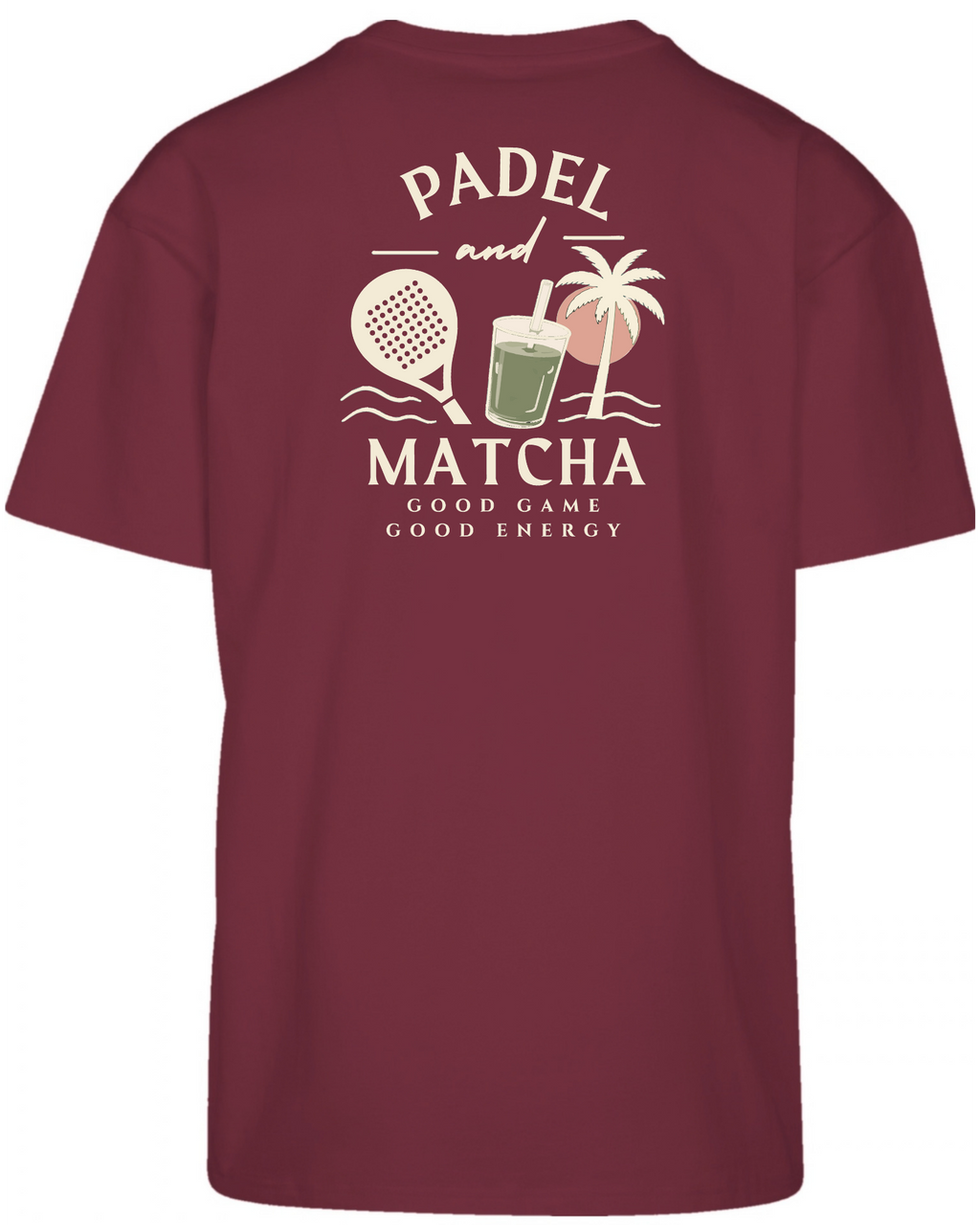 Padel & Matcha Oversized Tee