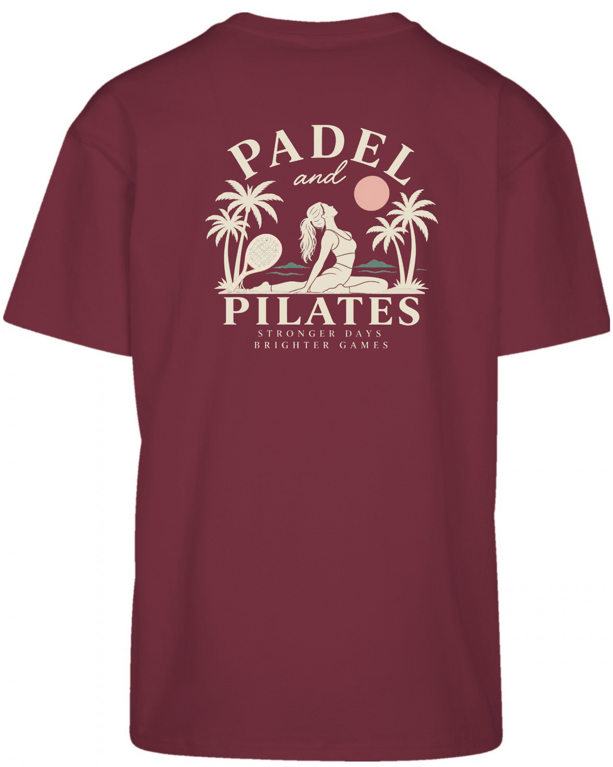 Padel & Pilates Oversized Tee