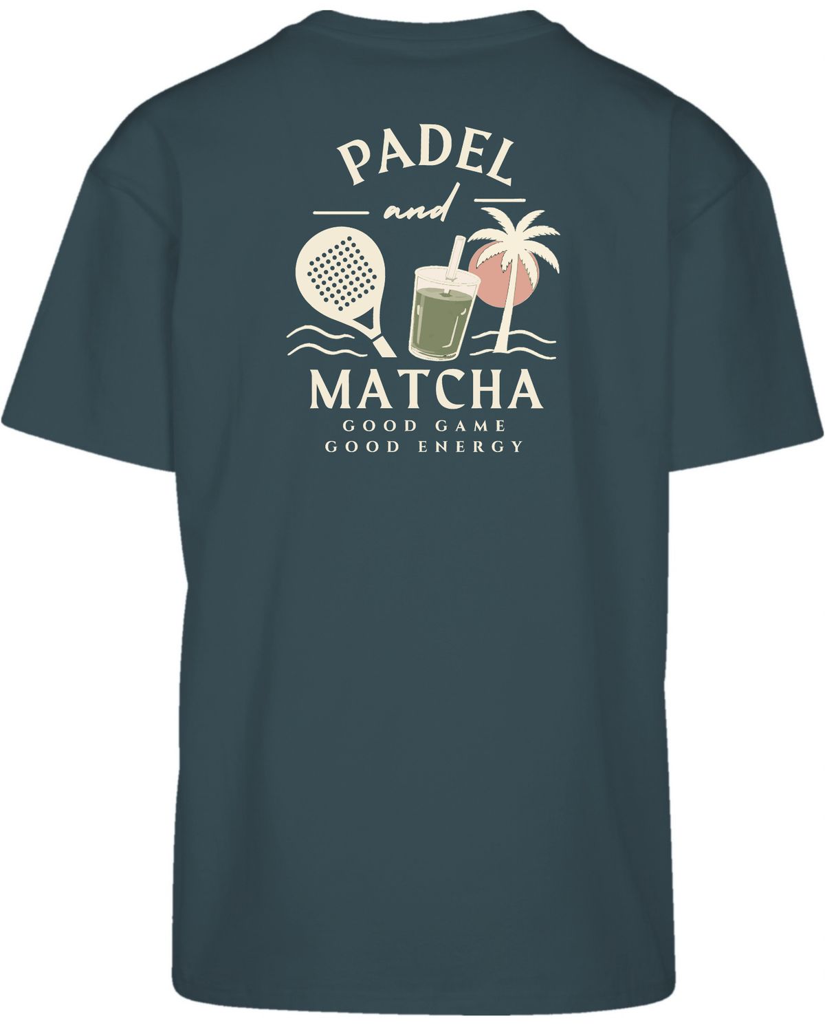 Padel & Matcha Oversized Tee