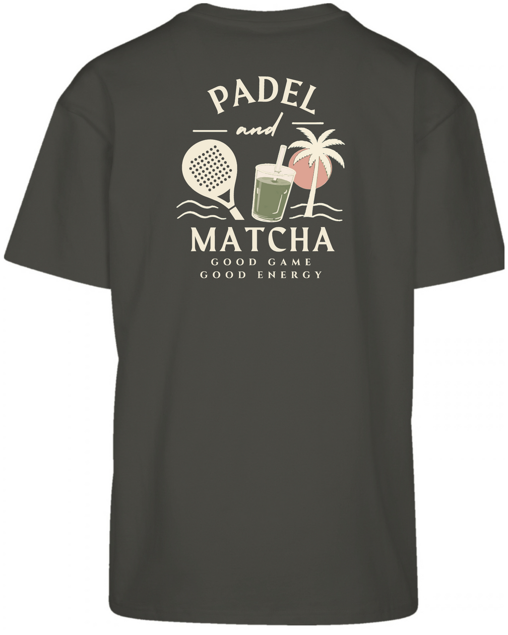 Padel & Matcha Oversized Tee