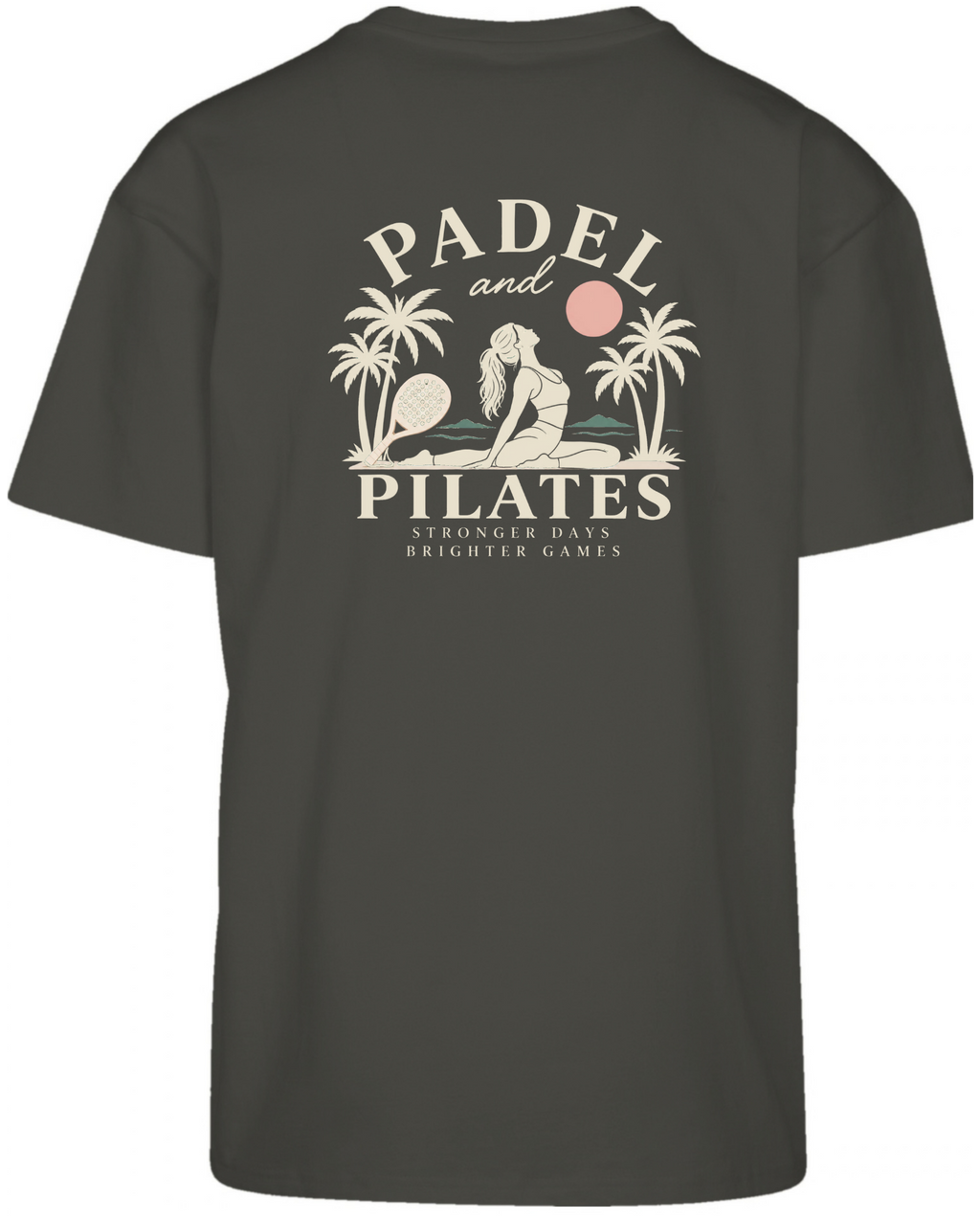 Padel & Pilates Oversized Tee
