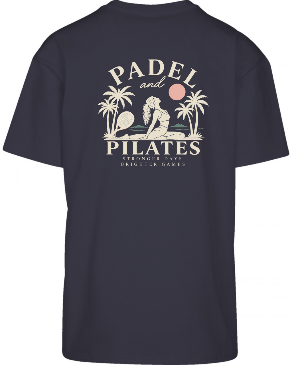 Padel & Pilates Oversized Tee