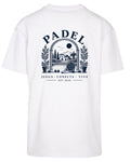 Villa Oversized Tee in White, back