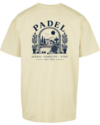 Villa Oversized Tee in Yellow, back