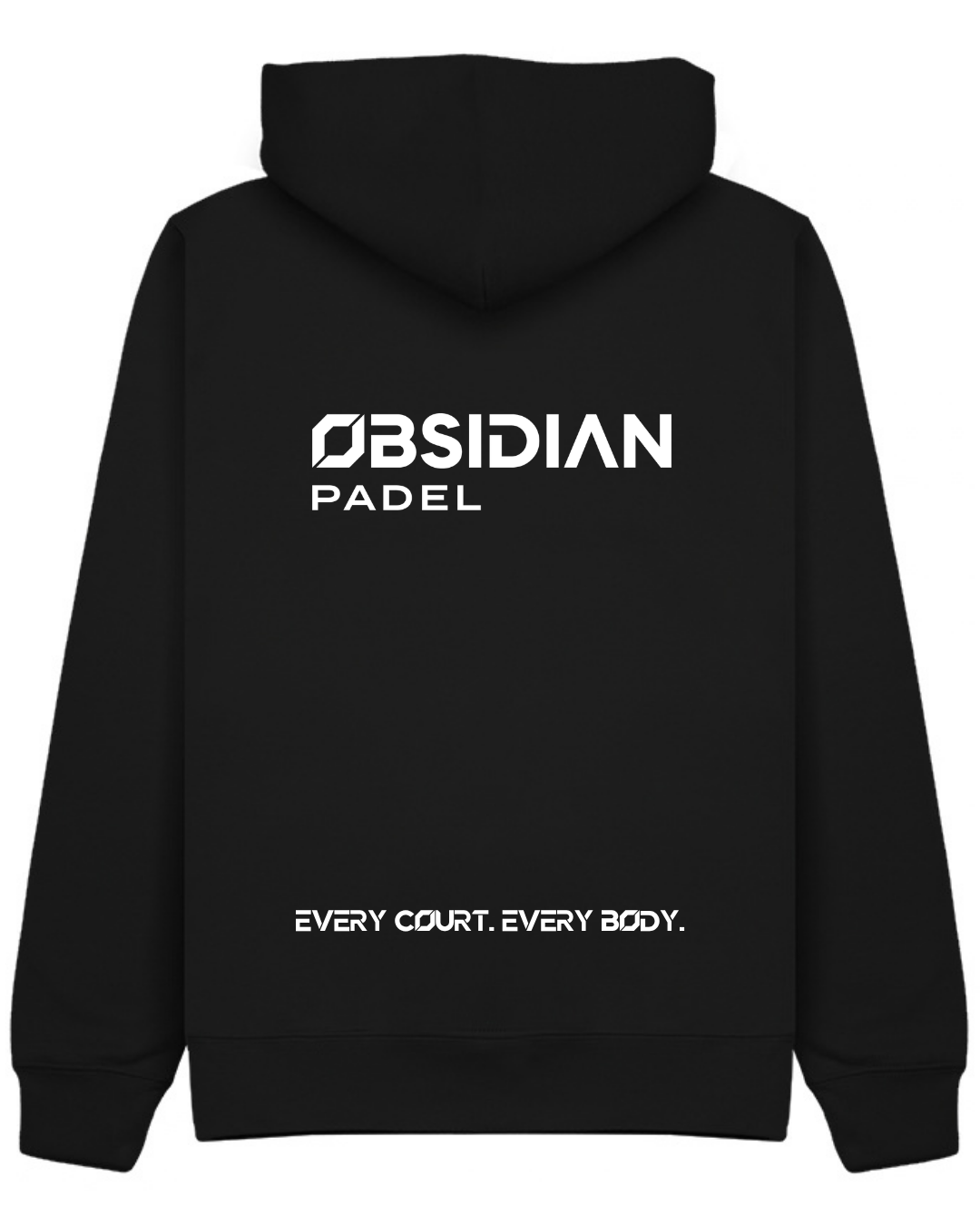 Obsidian Essential Zip Hoodie