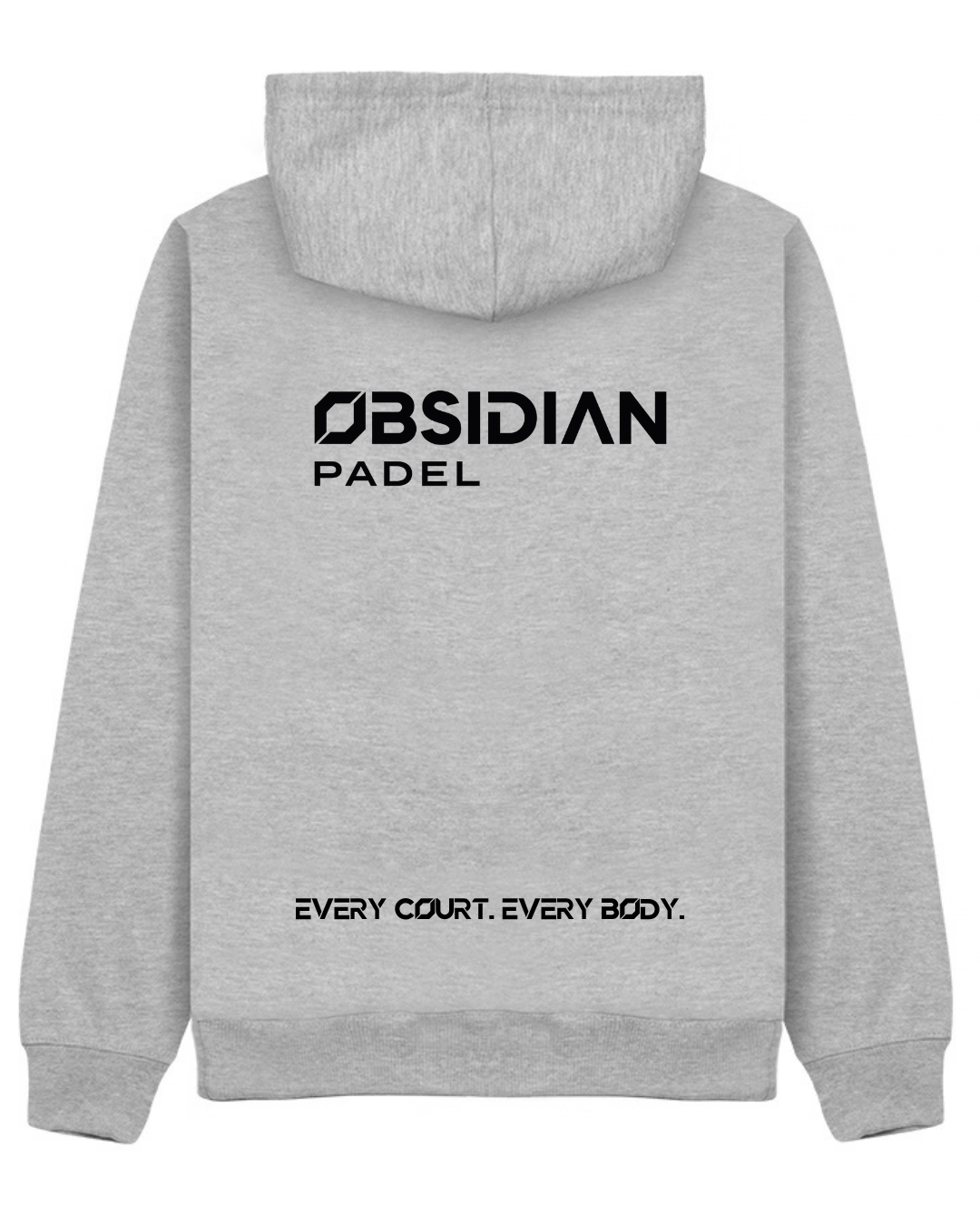 Obsidian Essential Zip Hoodie
