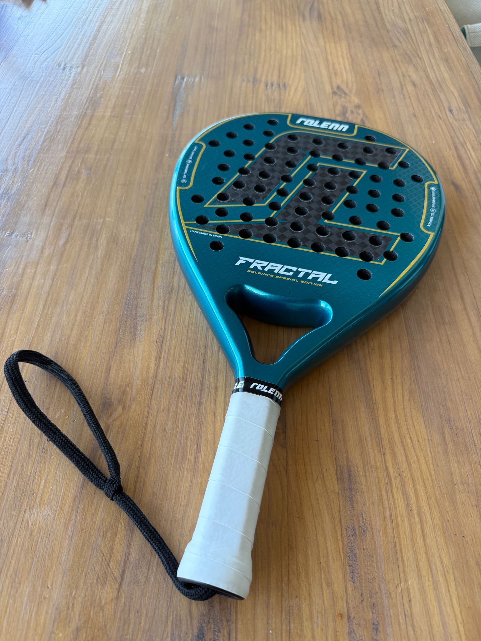 Rolenn Fractal Velocity Padel Racket | Handmade in Spain