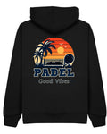 Good Vibes Hoodie in Black, back
