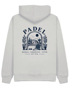 Villa Hoodie in Grey, back