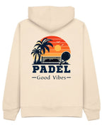 Good Vibes Hoodie in Ivory, back