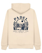 Villa Hoodie in Ivory, back