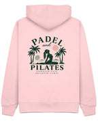Padel & Pilates Hoodie in Pink, back